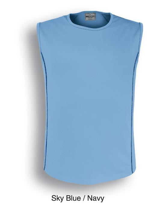 Bocini Men's Stitch Body Tank -(CT0916)