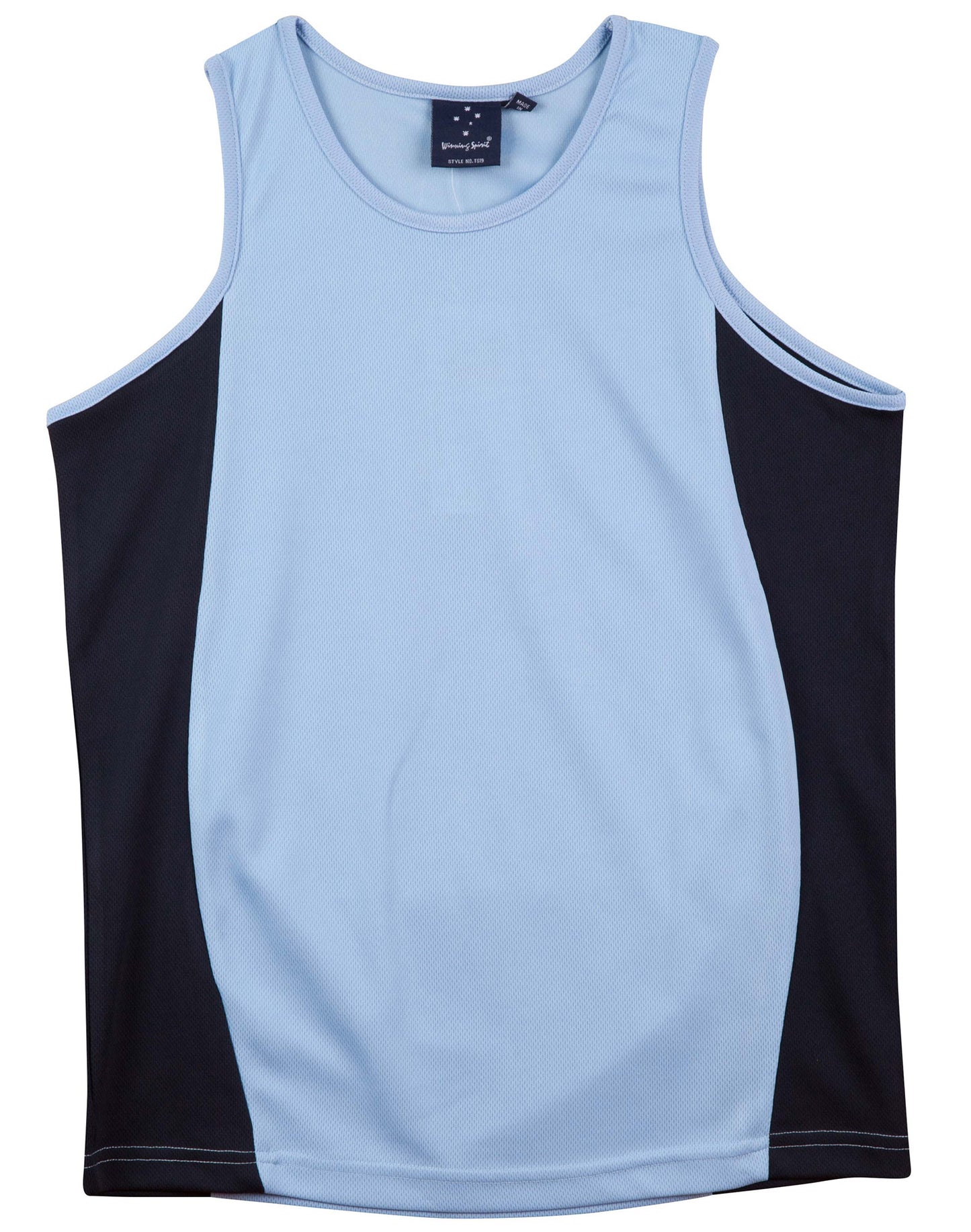 Winning Spirit Men's Contrast CoolDry® Mesh Singlet (TS19)