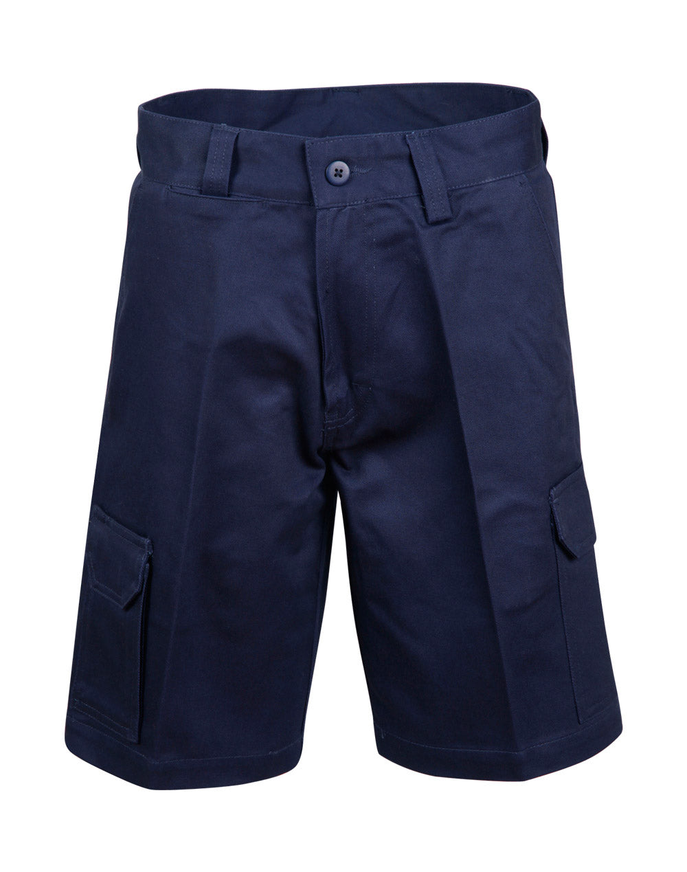 Winning Spirit Men's Cotton Pre-shrunk Drill Shorts (WP06)