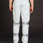 Winning Spirit Mens White Safety pants with Biomotion Tape Configuration (WP18HV)