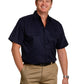 Winning Spirit Cool-Breeze Short Sleeve Cotton Work Shirt-(WT01)