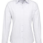 Biz Collection-Biz Collection Ladies Ambassador Long Sleeve Shirt-White / 6-Uniform Wholesalers - 4
