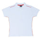 Ramo-Ramo Ladies 100% Cotton Pique Knit With Piping-White/Red / 8-Uniform Wholesalers - 8