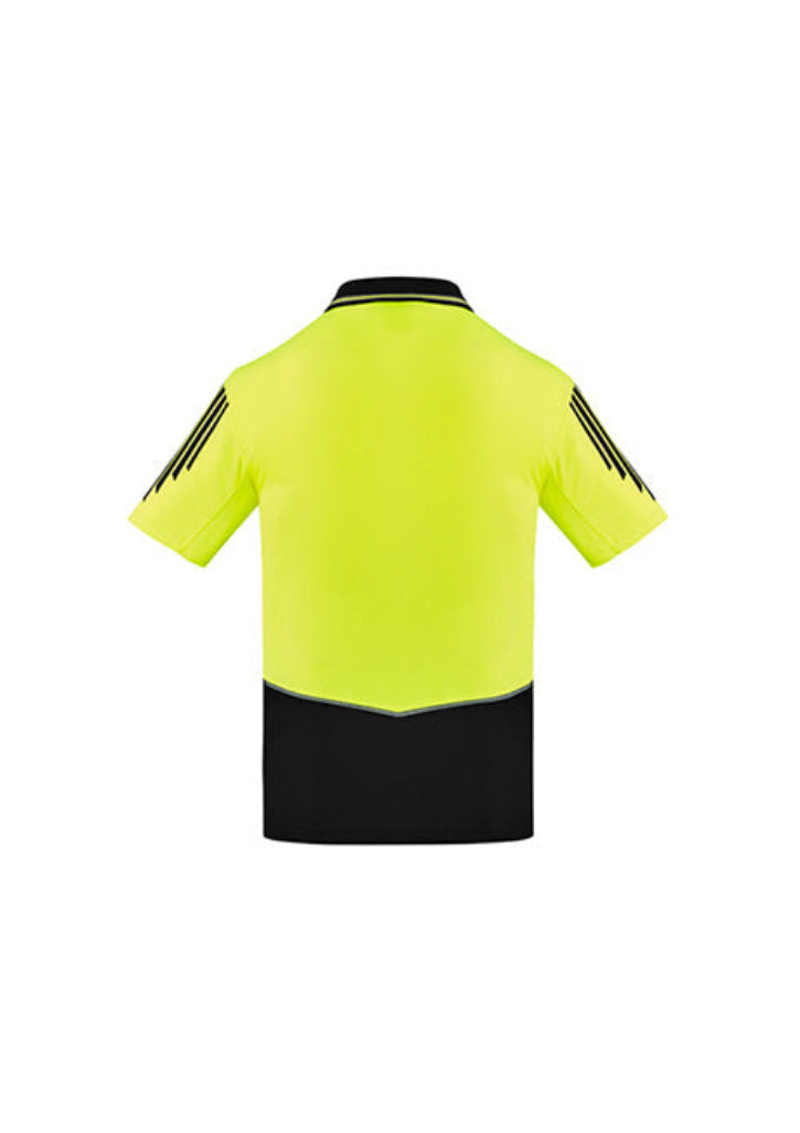 Syzmik Mens Hi Vis Flux S/S Polo (ZH315)