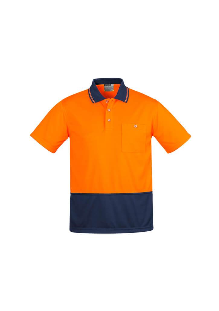 Syzmik Mens Comfort Back S/S Polo (ZH415)