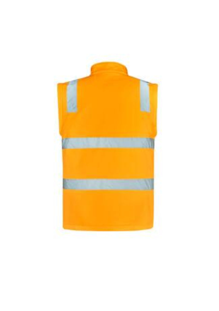 Syzmik Unisex Hi Vis Vic Rail 2 In 1 Softshell Jacket (ZJ780)