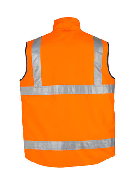 Syzmik ZV358 Mens Hi Vis Lightweight Fleece Lined Vest
