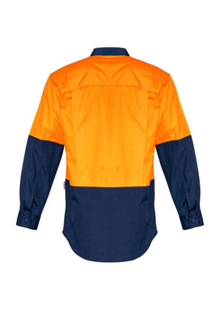 Syzmik Mens Rugged Cooling Hi Vis Spliced Shirt (ZW128)