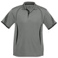 Biz Collection-Biz Collection  Mens Razor Polo-Ash/Black / S-Uniform Wholesalers - 5
