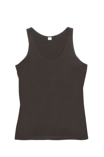 Ramo-Ramo Ladies American Style Singlet-Black / 8-Uniform Wholesalers - 3