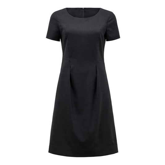 NNT Uniforms Stretch Wool Blend Short Sleeve Dress(CAT67K)