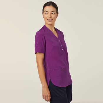 NNT Uniforms Silvi Spot Print S/S Tunic(CAT9XP)