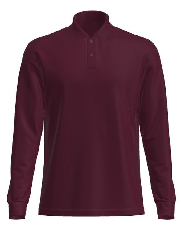 Bocini Men's Long Sleeves School Polo (CP2104)