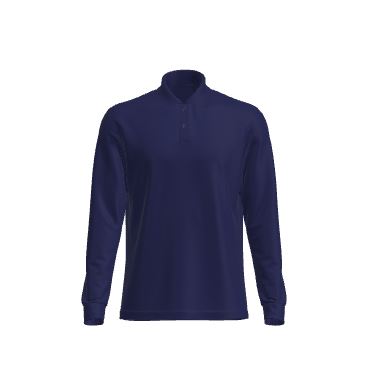 Bocini Men's Long Sleeves School Polo (CP2104)