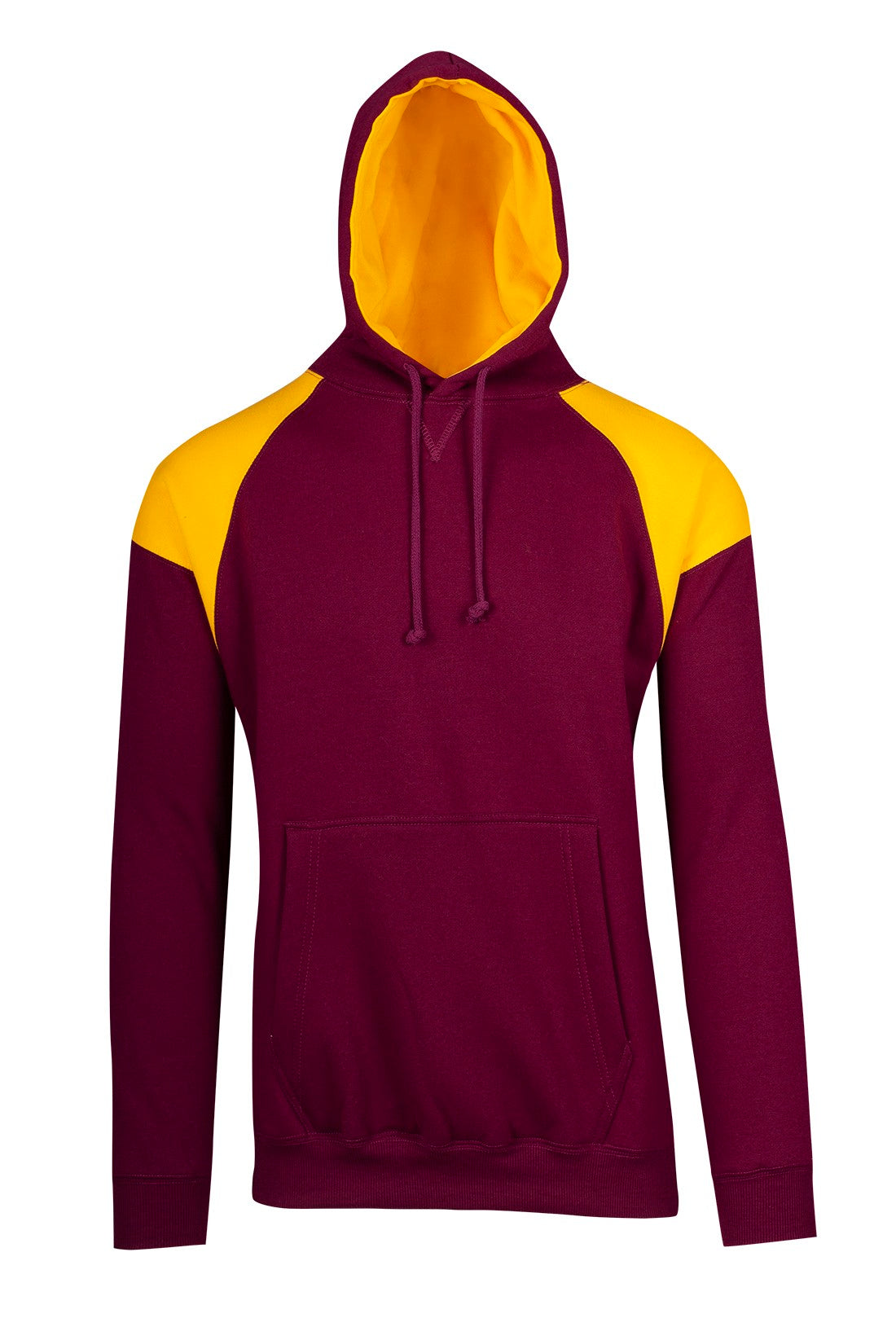Ramo Mens Shoulder Contrast Panel Hoodie (F303HP)
