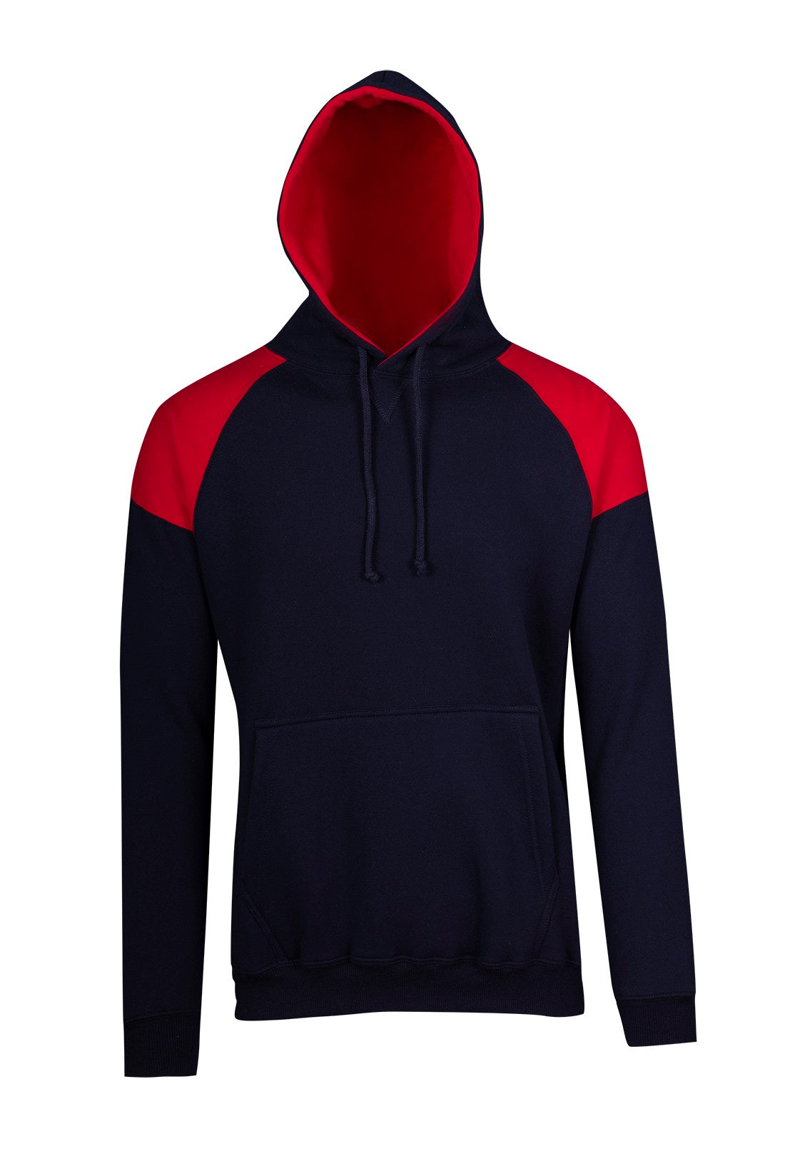 Ramo Mens Shoulder Contrast Panel Hoodie (F303HP)