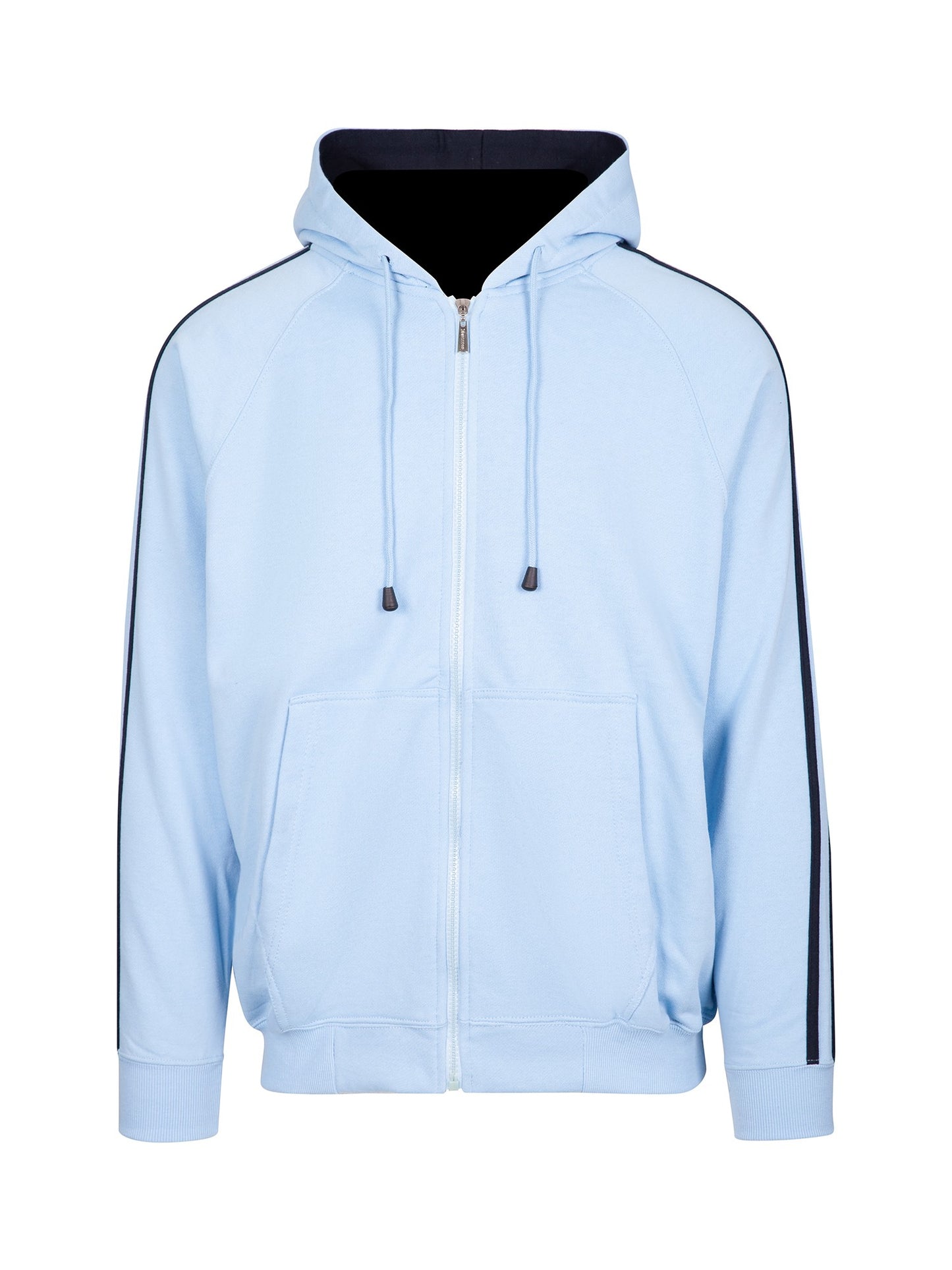 Ramo Mens Unbrushed Stripe Sleeve Hoodie (F600HZ)