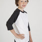 Ramo-Ramo Kids 3/4 Raglan Sleeve T-shirt	(new)--Uniform Wholesalers - 1