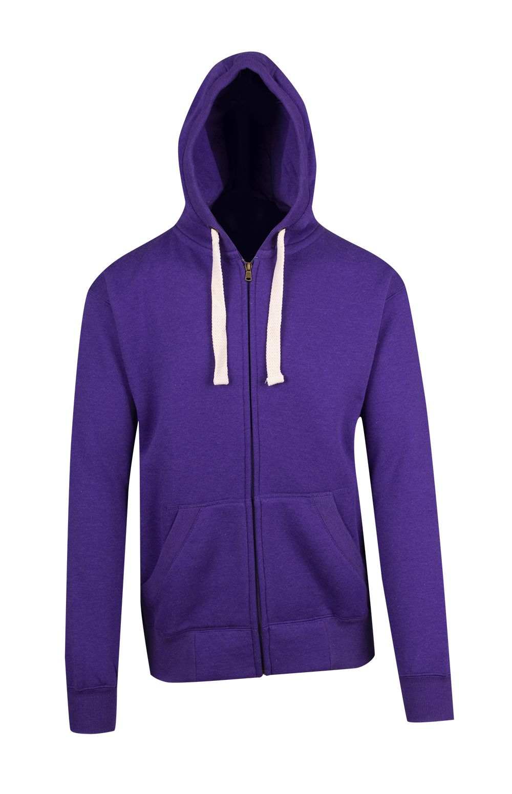 Ramo Mens Brushed Heavy Zip Fleece Hoodie (F909HZ)