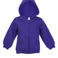 Ramo-Ramo Fleece baby Zip Hoodie-Grape / 00-Uniform Wholesalers - 5