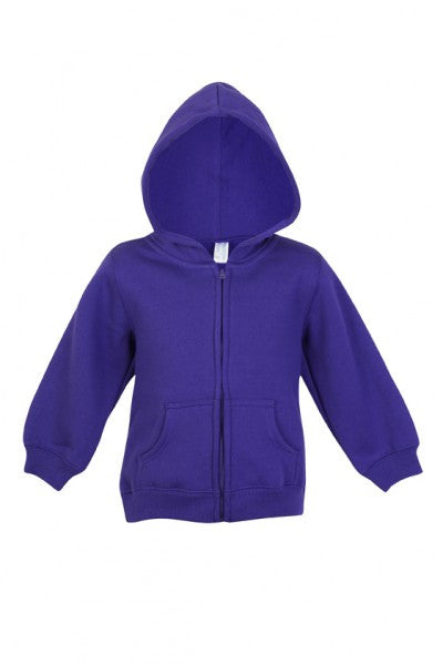 Ramo-Ramo Fleece baby Zip Hoodie-Grape / 00-Uniform Wholesalers - 5