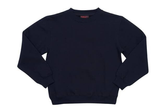 Ramo-Ramo Kids Crew Neck Sloppy Joes-Navy / 0-Uniform Wholesalers - 7