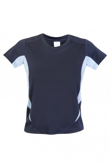 Ramo-Kids Accelerator Cool-Dry T-shirt(new)-Navy/Sky / 4-Uniform Wholesalers - 7