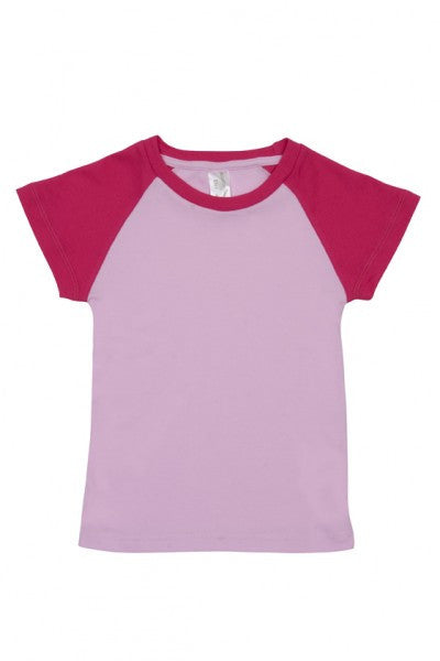 Ramo-Ramo Babies Raglan-Pink/Hot Pink / 0-Uniform Wholesalers - 4