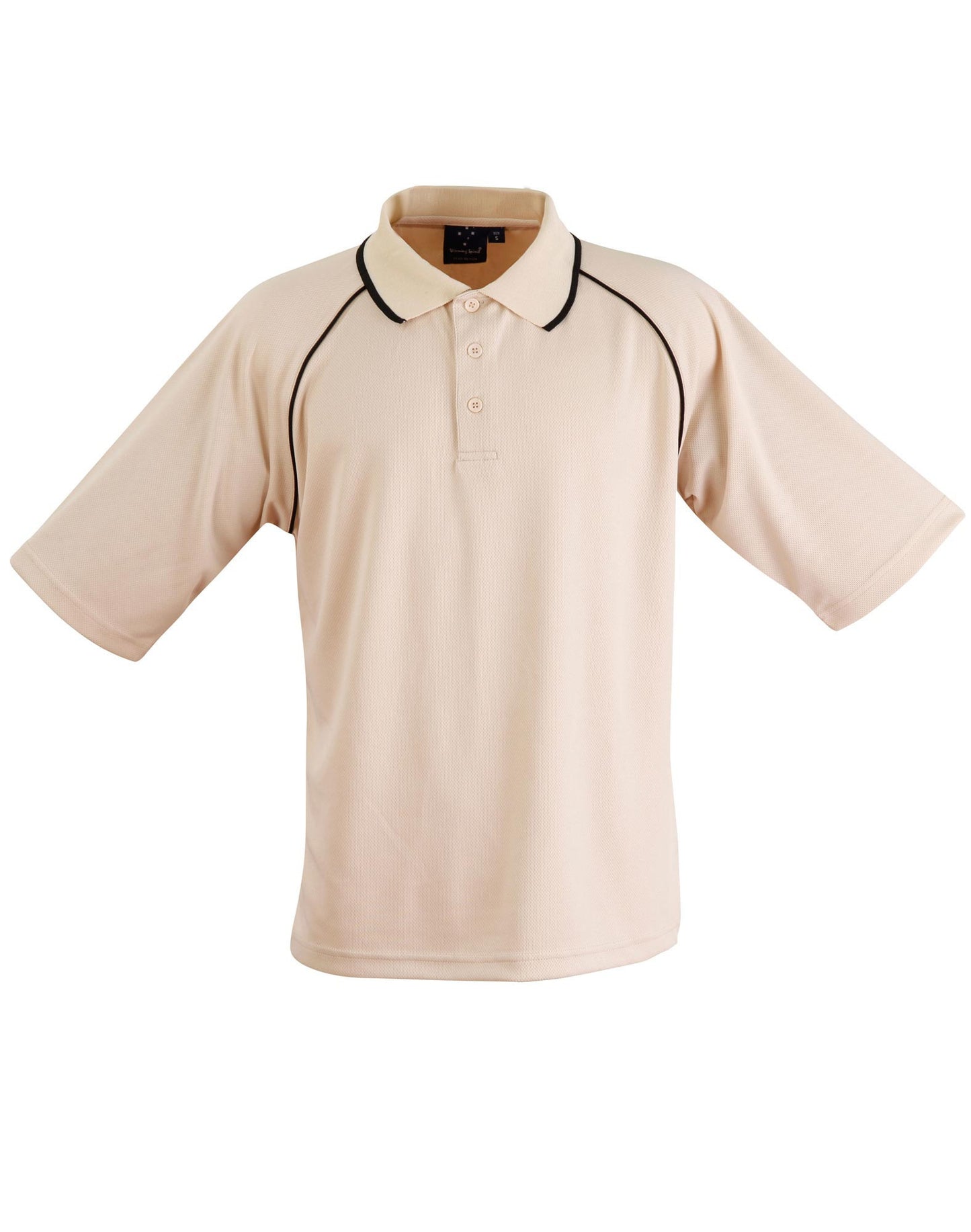 Winning Spirit Men's CoolDry® Raglan Short Sleeve Contrast Polo 2nd(5 Colour)-(PS20)