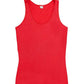 Ramo-Ramo Ladies American Style Singlet-Red / 8-Uniform Wholesalers - 12