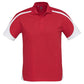 Biz Collection-Biz Collection Mens Talon Polo-Red/White / S-Uniform Wholesalers - 10
