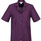 Biz Collection-Biz Collection Ladies Oasis Plain Overblouse-Grape / 6-Uniform Wholesalers - 3