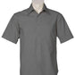 Biz Collection-Biz Collection Mens Metro Short Sleeve Shirt-Charcoal / S-Uniform Wholesalers - 5