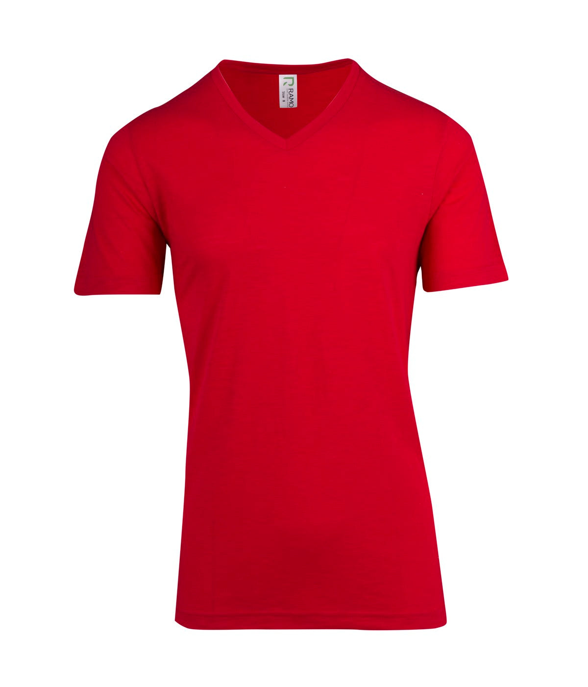 Ramo Mens Raw Cotton Wave V Neck Tee (T918TV)