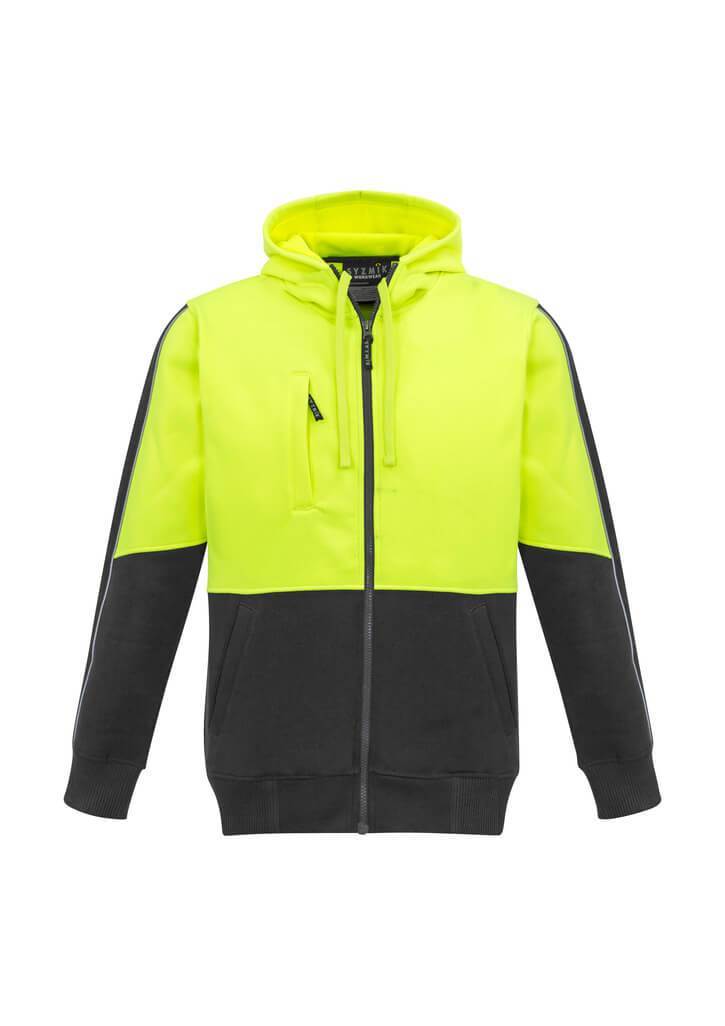 Syzmik Unisex Hi Vis Full Zip Hoodie (ZT485/ZT480)
