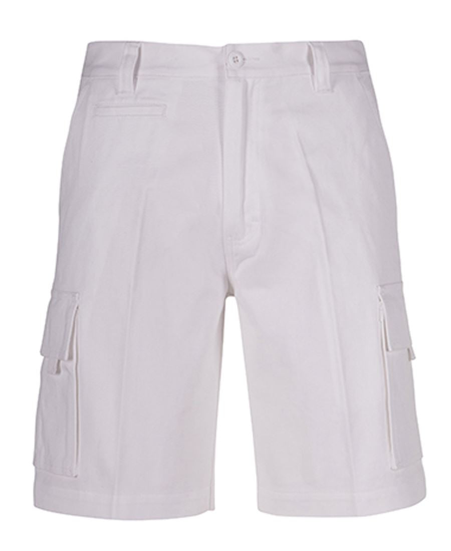 JB's Wear-Jb's Mercerised Cargo Short (regular/stout)-WHITE / 67R-Uniform Wholesalers - 7