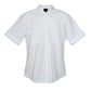 Ramo-Ramo Mens Military Short Sleeve Shirts-White / S-Uniform Wholesalers - 11