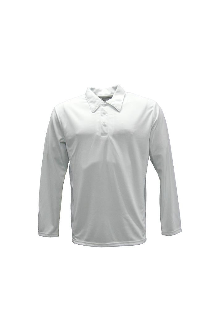 Bocini Adults Long Sleeve Cricket Polo-(CP1213)