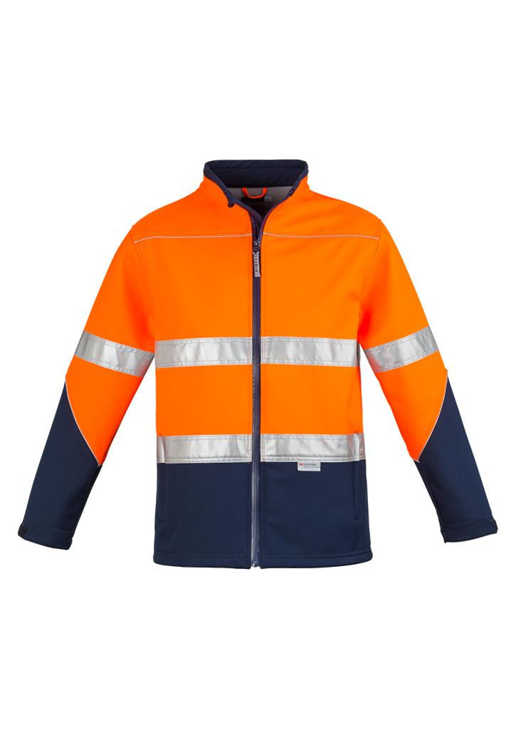 Syzmik-Syzmik Day/night Soft Shell Jacket-Orange/Navy / XXS-Uniform Wholesalers - 2