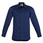 Syzmik-Syzmik Light Weight Tradie Gents  Shirt - Long Sleeve-Blue / S-Uniform Wholesalers - 3