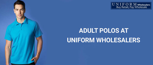 Adult Polo's at Uniform Wholesalers