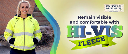Bisley-Hi-Vis-Zip-Front-Fleece-Hoodie