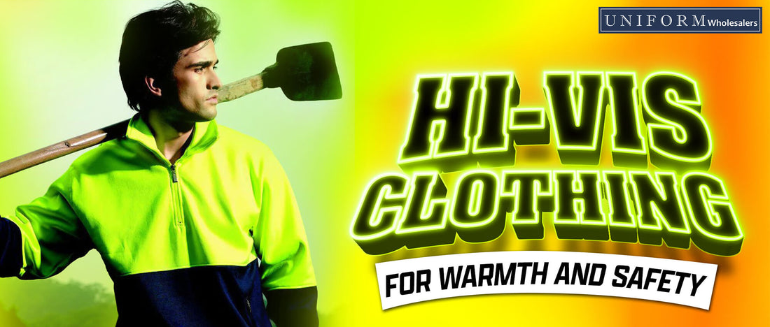 Bocini-Hi-Vis-Half-zip-Fleece