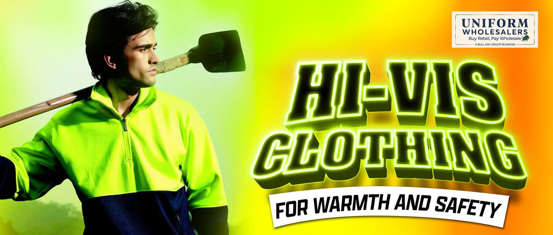 Bocini-Hi-Vis-Half-zip-Fleece