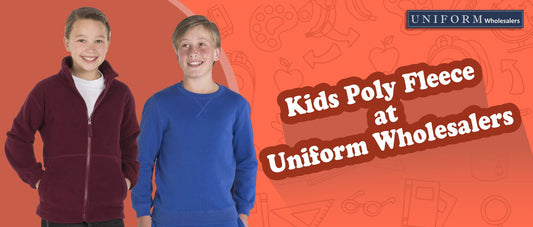 Kids Poly Fleece at Uniform Wholesalers