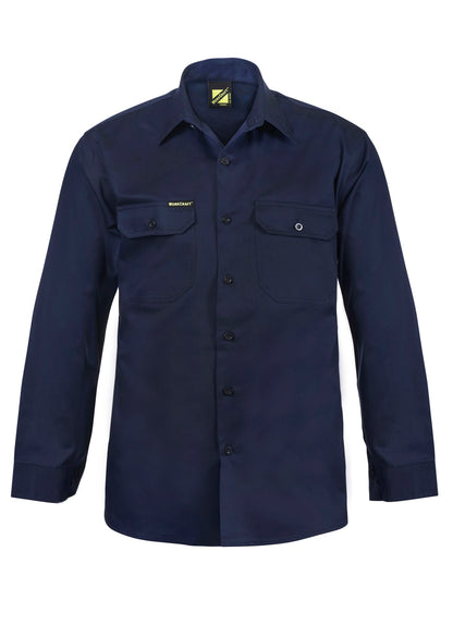 Workcraft Long Sleeve Cotton Drill Shirt (WS3020)