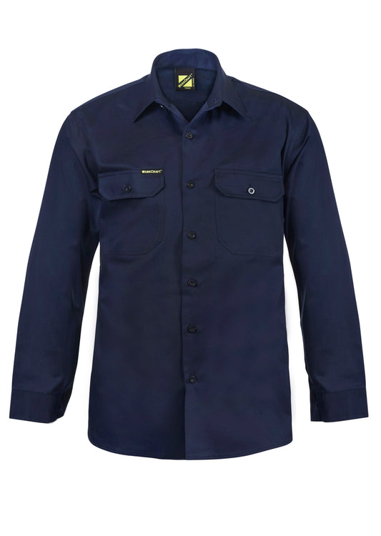 Workcraft Long Sleeve Cotton Drill Shirt (WS3020)