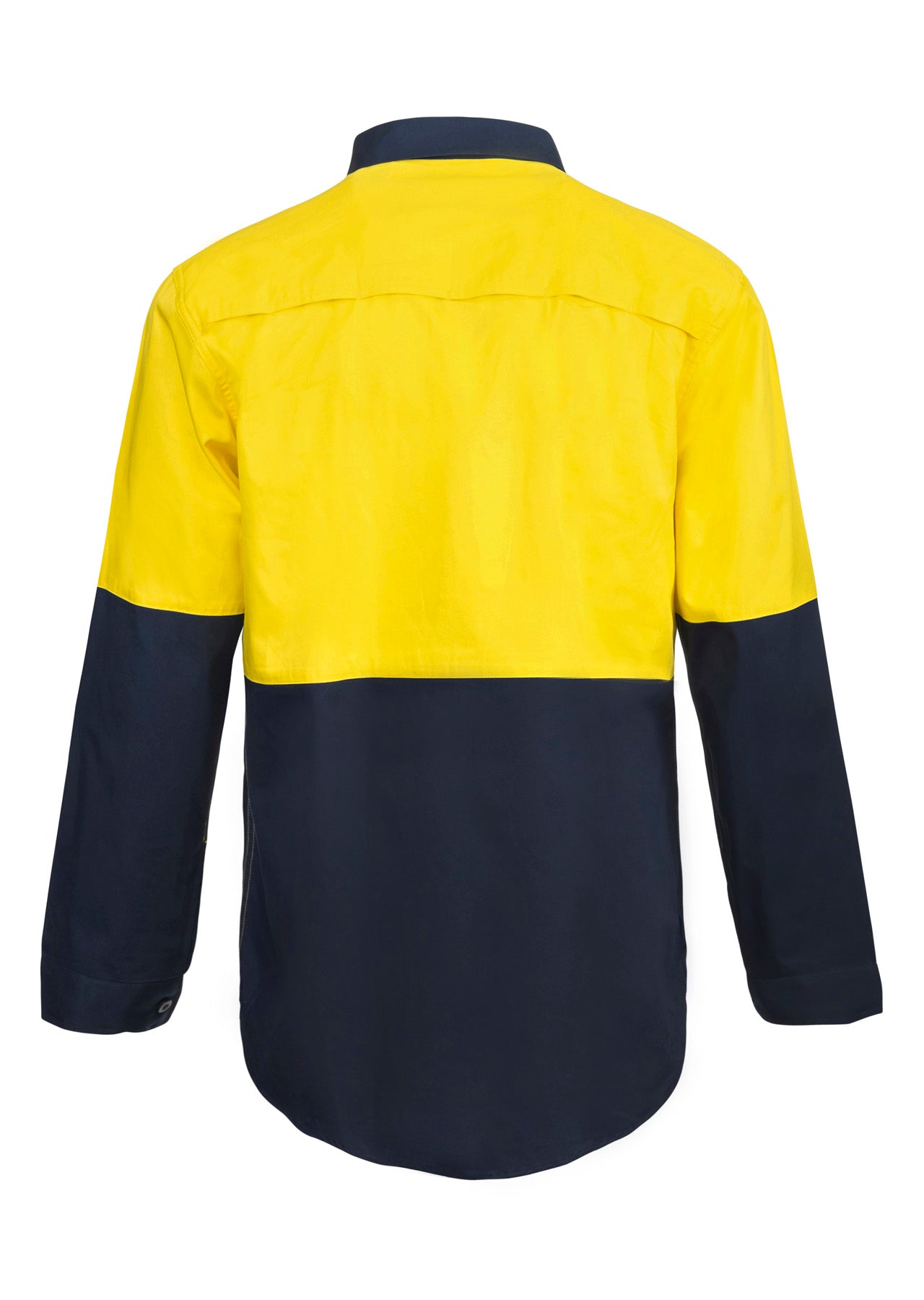 Workcraft 2 Tone Half Placket Sht W Vent (WS4255)