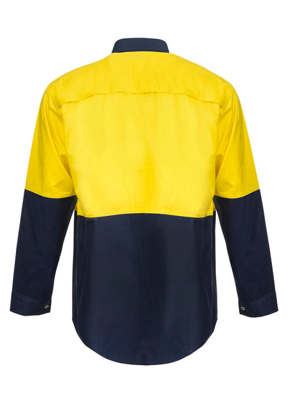 Workcraft Hivis Food Industrial Shirt-ls  (WS3045)