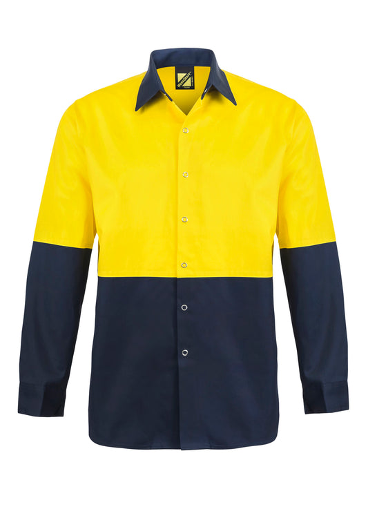 Workcraft Hivis Food Industrial Shirt-ls (WS3035)